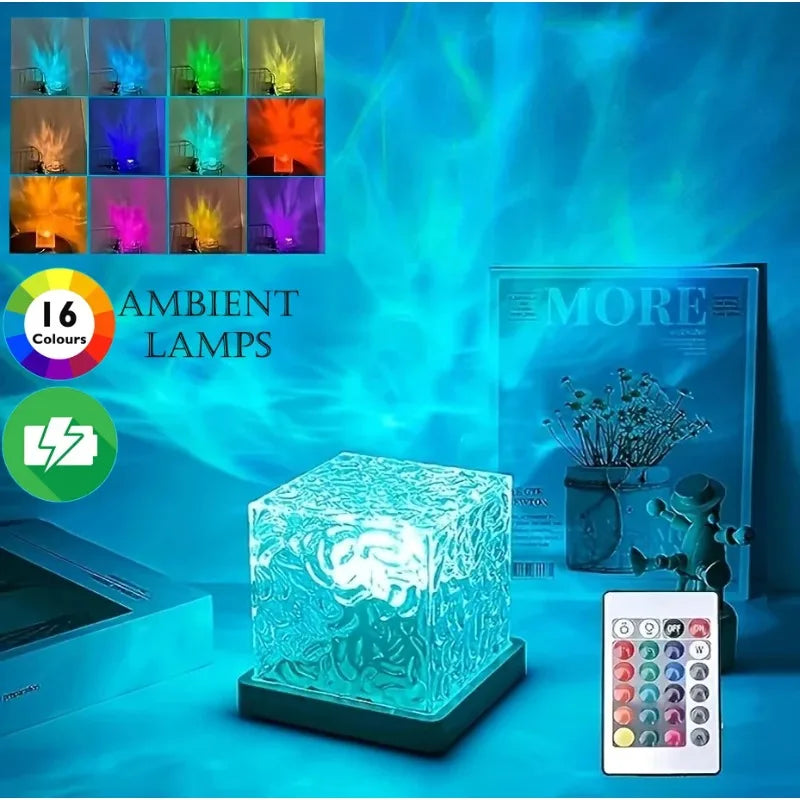 RGB Water Ripple Ambient Table Lamp