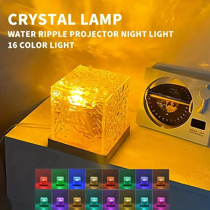 RGB Water Ripple Ambient Table Lamp