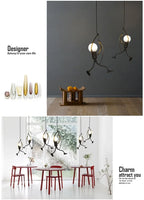 Vintage Iron Little Man LED E27 Pendant Light for Children Bedroom – photo 10