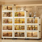 Foldable Stackable Clear-Door Storage Box