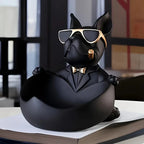 Bulldog Sunglasses Storage Statue and Organizer