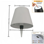 USB Rechargeable Bottle Table Lamp