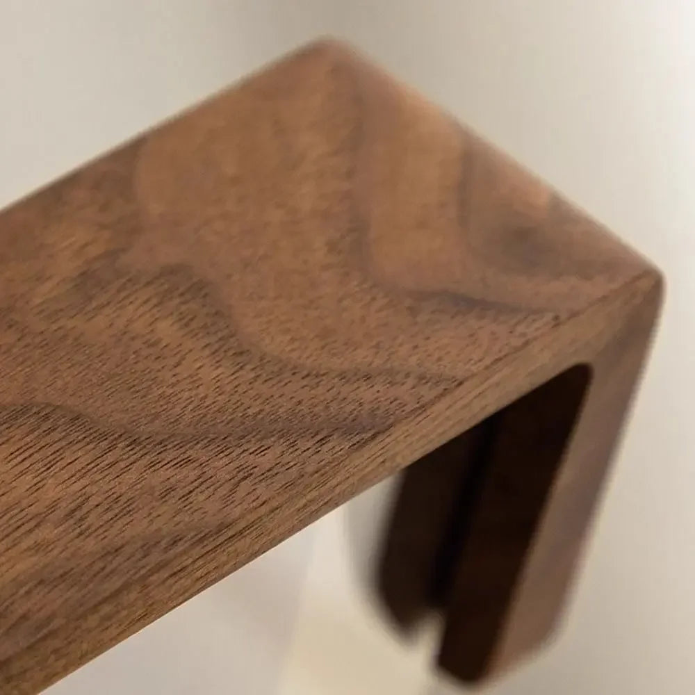 U-Shaped Acrylic and Wood Desktop Photo Frame