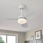 25-Inch 42-Inch 52-Inch Low Profile LED Ceiling Fan Light with Remote Control Indoor Outdoor – photo 17