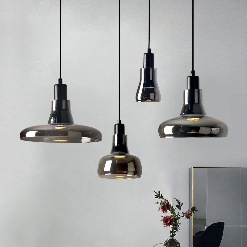 Nordic Modern Glass LED Pendant Light