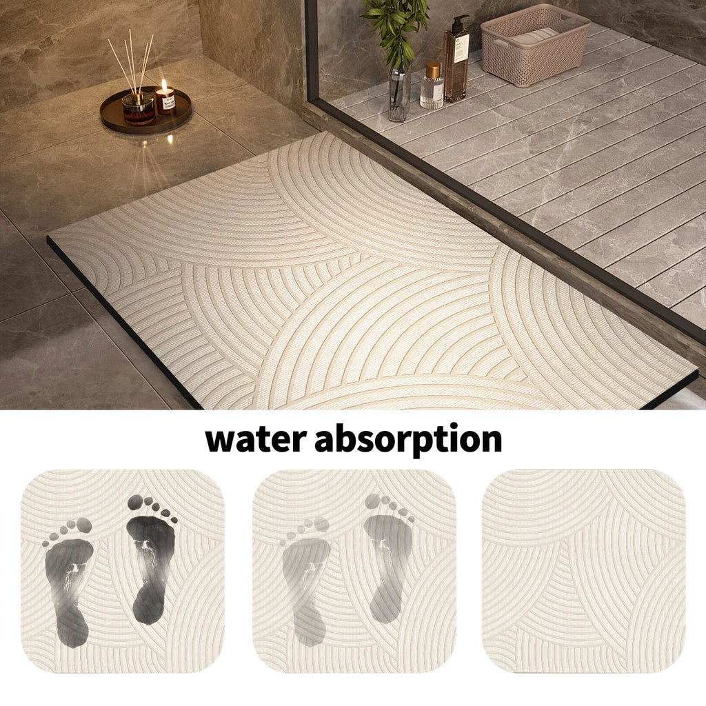 Super Absorbent Non-Slip Bath Mat