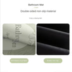 Diatomite Non-Slip Bathroom Floor Mat