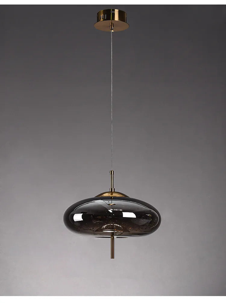 Modern LED Glass Pendant Light Chandelier Bedroom Dining Room – photo 12