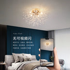 Crystal Nordic Dandelion Fireball Shape LED Ceiling Chandelier Light Living Room Bedroom – photo 6