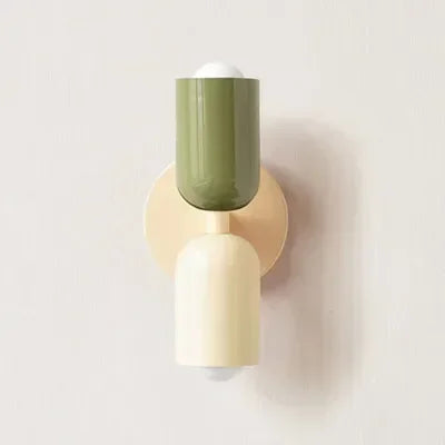 Nordic Macaron Color Bedside Wall Lamp