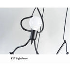 Vintage Iron Little Man LED E27 Pendant Light for Children Bedroom – photo 6