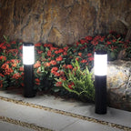 Solar Stainless Steel Waterproof IP65 LED Garden Post Path Light Outdoor – photo 4