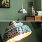 New Chinese Retro Ceramic Pendant Light Japanese Style Tea Room Guesthouse – photo 12