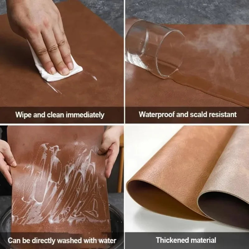 Nordic PU Leather-Look Insulated Placemat