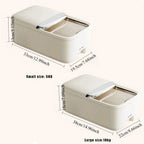 Rice and Grain Storage Container with Lid