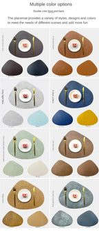 Nordic PU Leather-Look Insulated Placemat
