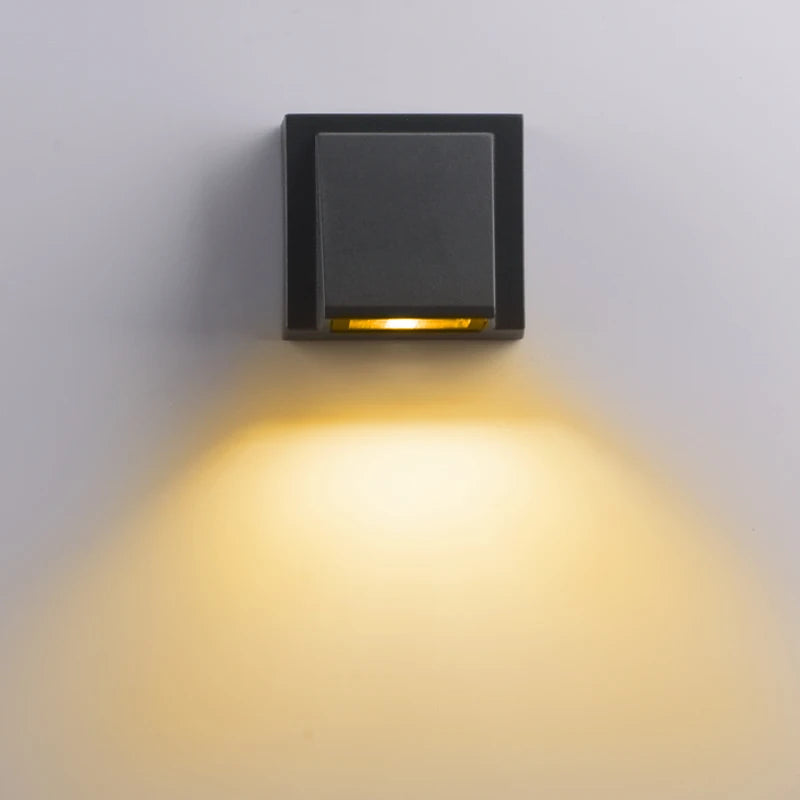 Waterproof Modern 3W 6W LED Indoor Outdoor Wall Light
