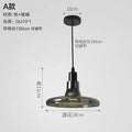 Nordic Modern Glass LED Pendant Light