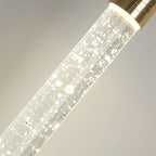 Luxury Crystal Pendant Light with Gold Fixtures 35CM Modern Hanging Lamp – photo 5