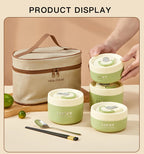 Stackable Stainless Steel Thermal Lunch Box