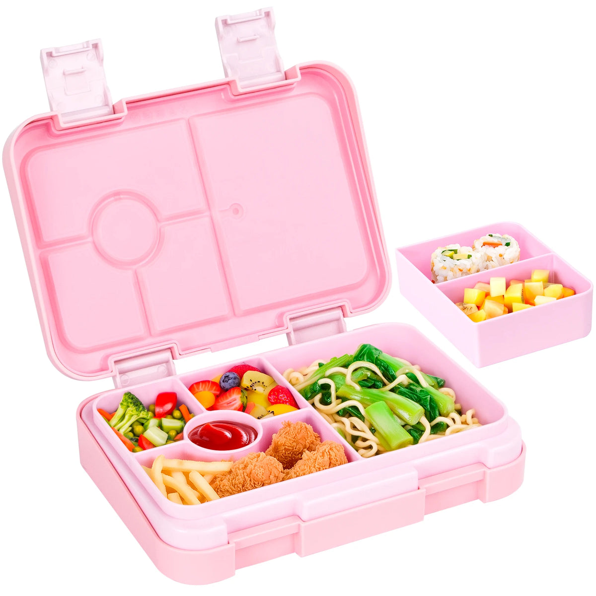 Kids Leak-Proof Microwave-Safe Bento Lunch Box
