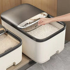 Rice and Grain Storage Container with Lid