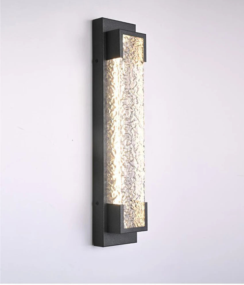 Waterproof Modern Stainless Steel Long Strip Outdoor Porch Wall Light – photo 7
