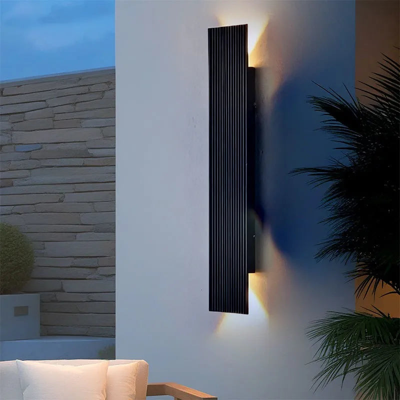 IP65 Waterproof Rectangular Modern Outdoor Wall Light for Courtyards Patios Balconies – photo 3