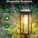 Solar Waterproof LED Pathway Lights Outdoor Yard Garden Walkway Driveway – photo 3