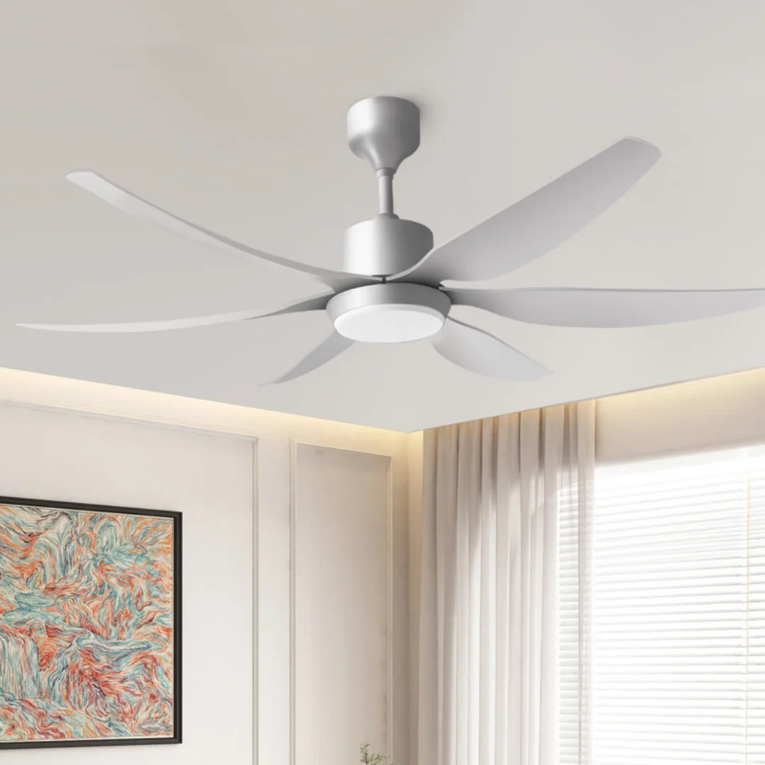 54-Inch 66-Inch Modern 6-Blade DC Motor 48W LED Ceiling Fan Light with Remote Control – photo 15