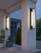 Waterproof Modern Stainless Steel Long Strip Outdoor Porch Wall Light – photo 6