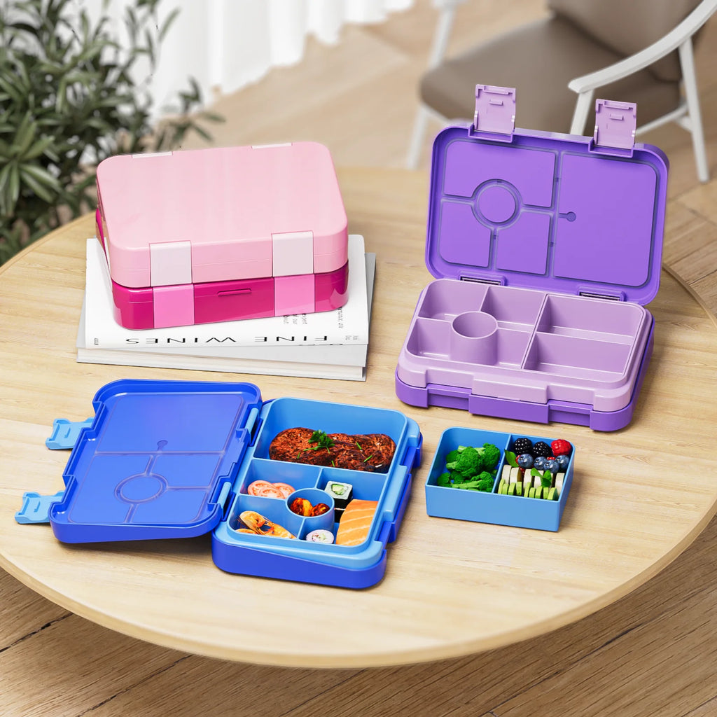 Kids Leak-Proof Microwave-Safe Bento Lunch Box
