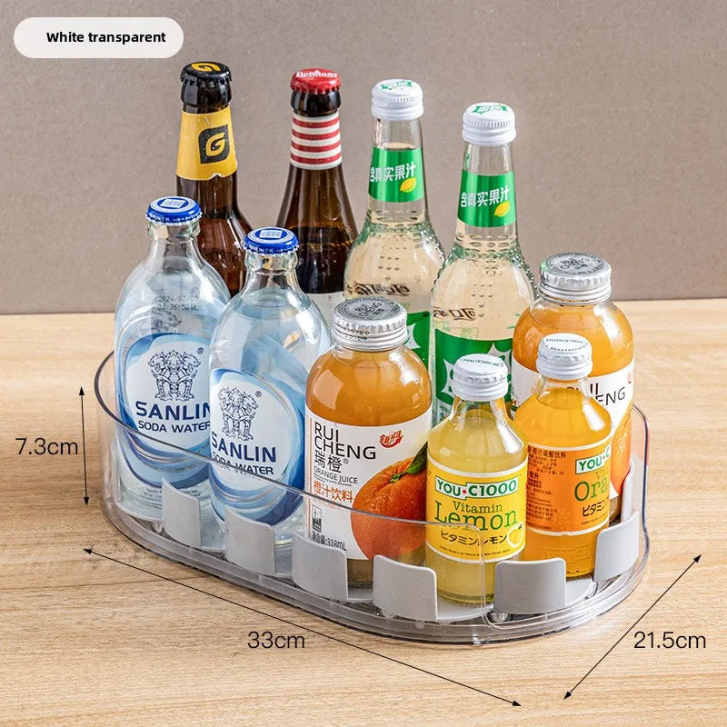 360° Rotating Refrigerator Storage Organizer