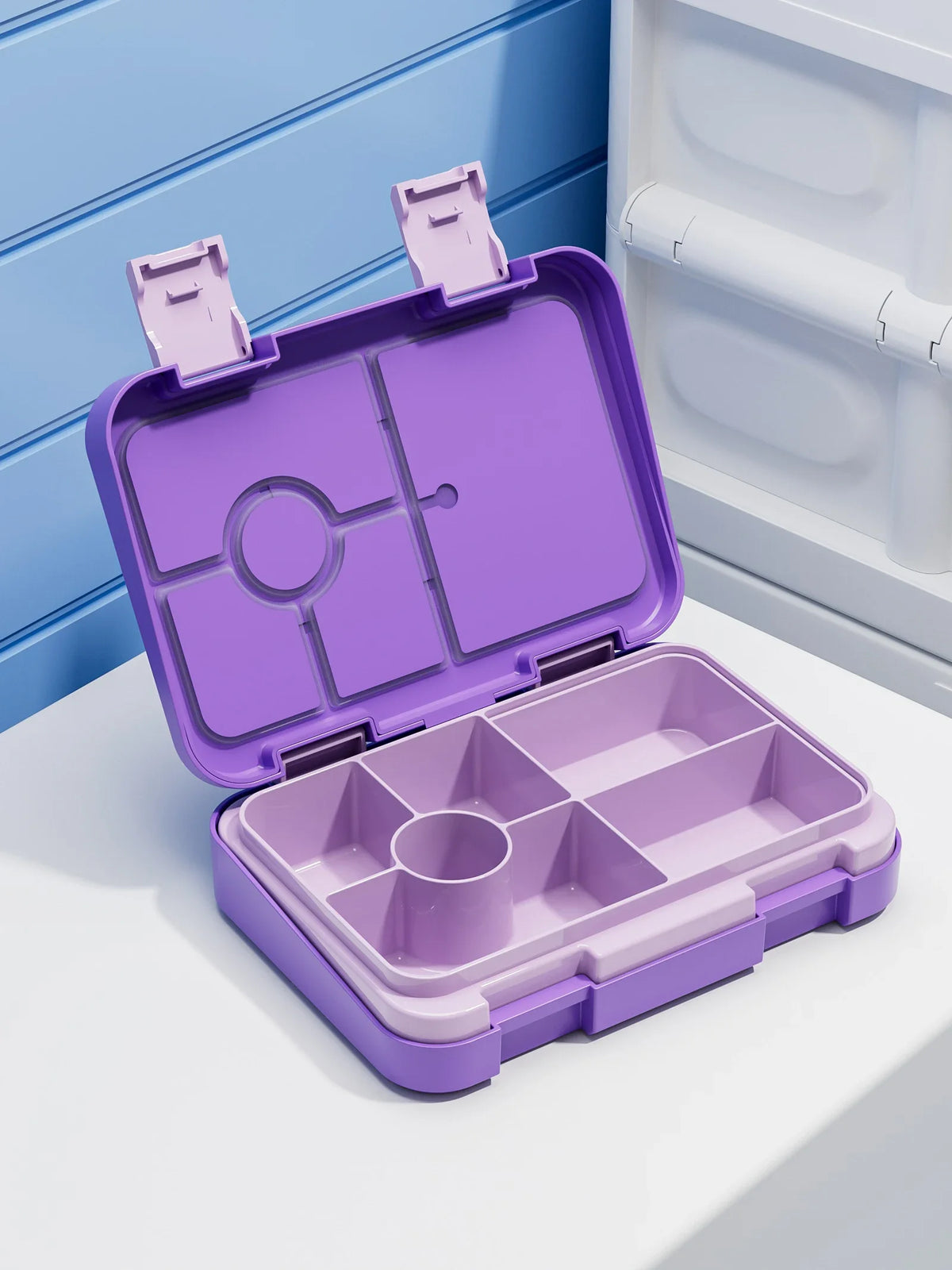 Kids Leak-Proof Microwave-Safe Bento Lunch Box