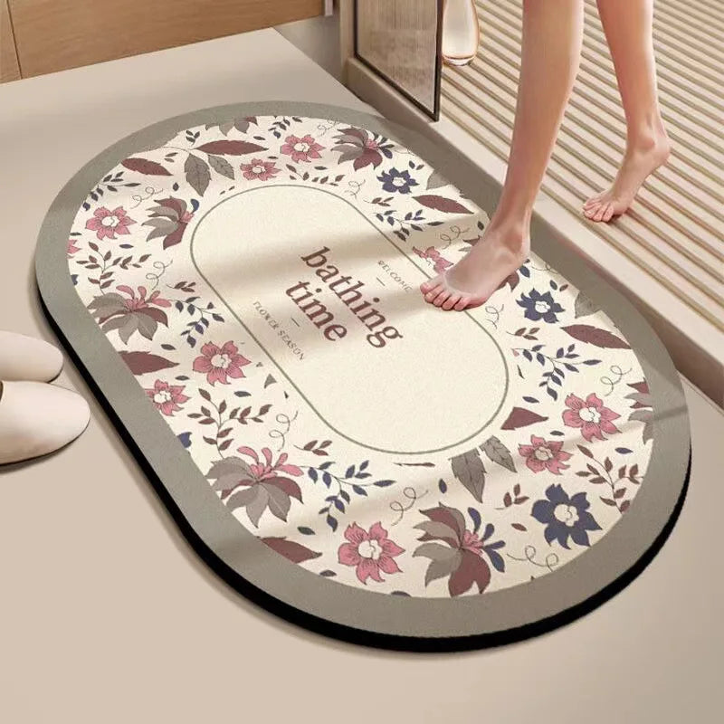 Super Absorbent Non-Slip Bath Mat