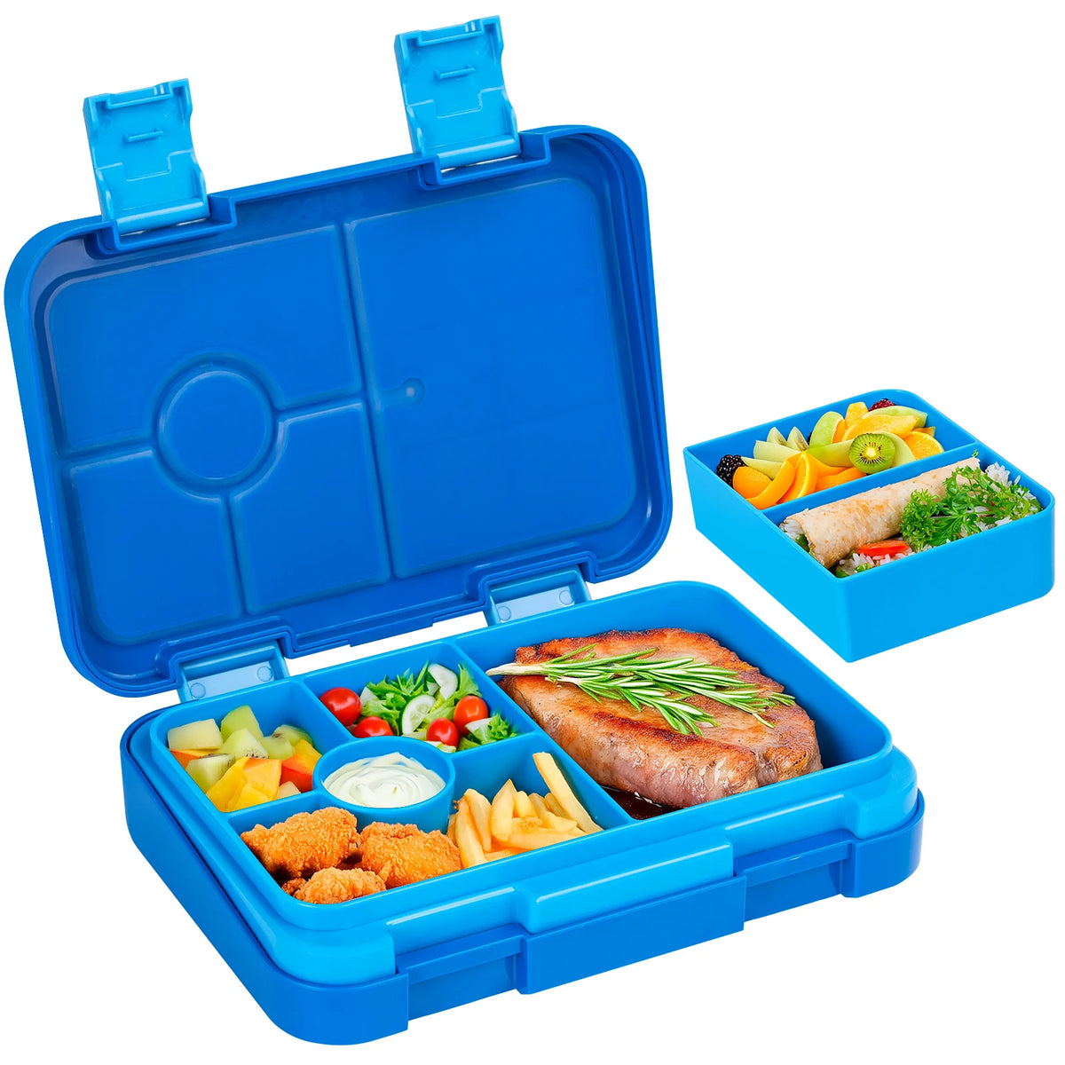 Kids Leak-Proof Microwave-Safe Bento Lunch Box