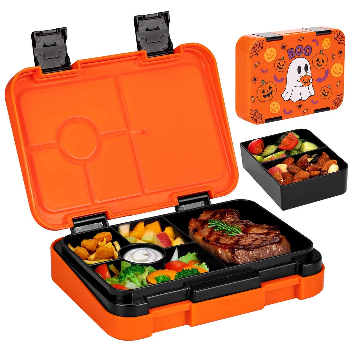 Kids Leak-Proof Microwave-Safe Bento Lunch Box