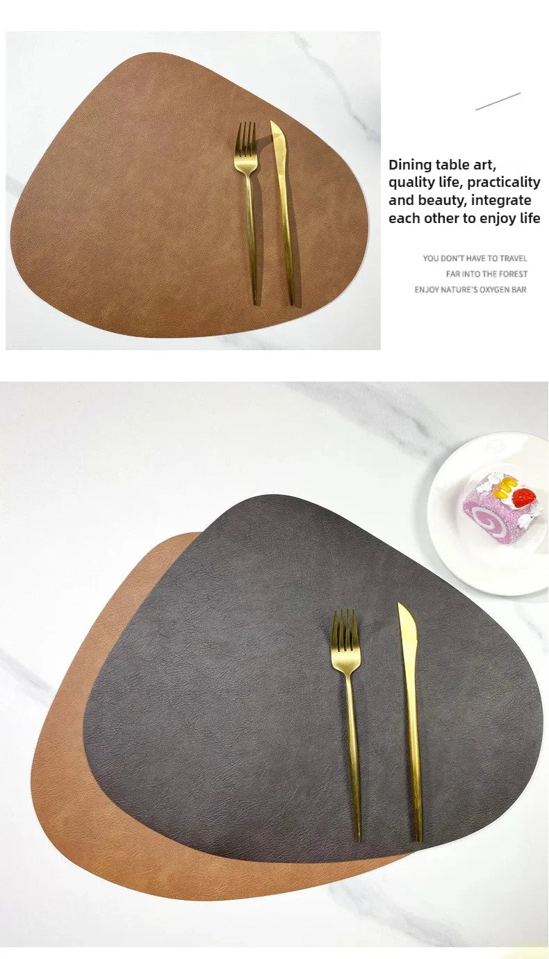 Nordic PU Leather-Look Insulated Placemat