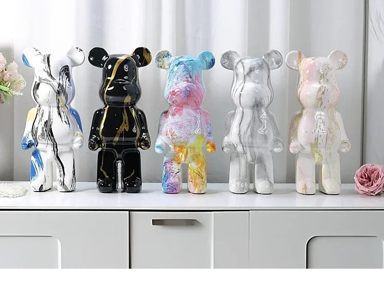 Nordic Resin Bear Decorative Statue