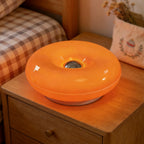 Dimmable Warm LED Donut Shape Round Night Table Lamp Bedroom Living Room – photo 5
