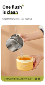 Stackable Stainless Steel Thermal Lunch Box