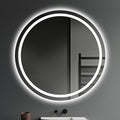Touch Sensor Anti Fog Waterproof LED Backlit Round Wall Mounted Bathroom Mirror – photo 7