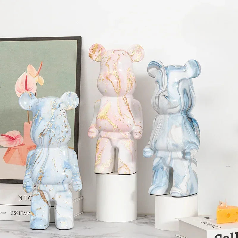 Nordic Resin Bear Decorative Statue