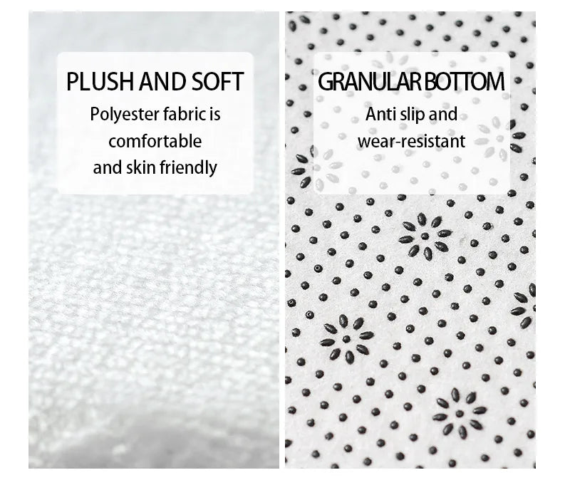 Coastal Absorbent Machine-Washable Bathroom Mat