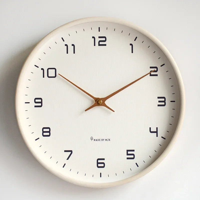 Nordic European Wooden Wall Clock