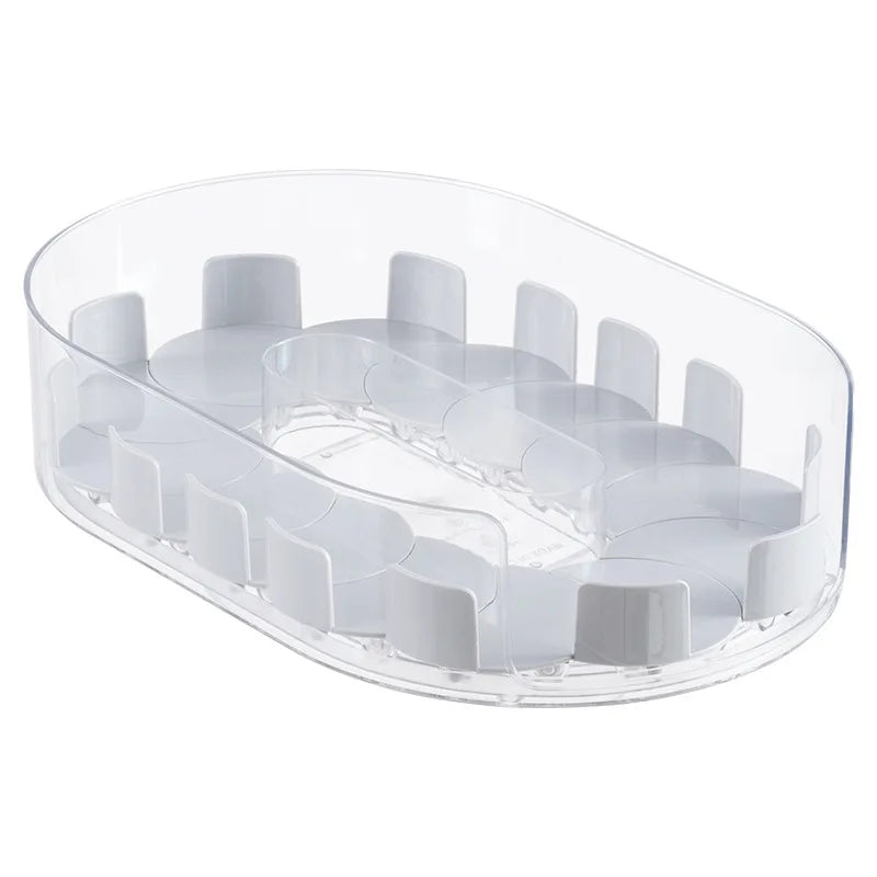 360° Rotating Refrigerator Storage Organizer