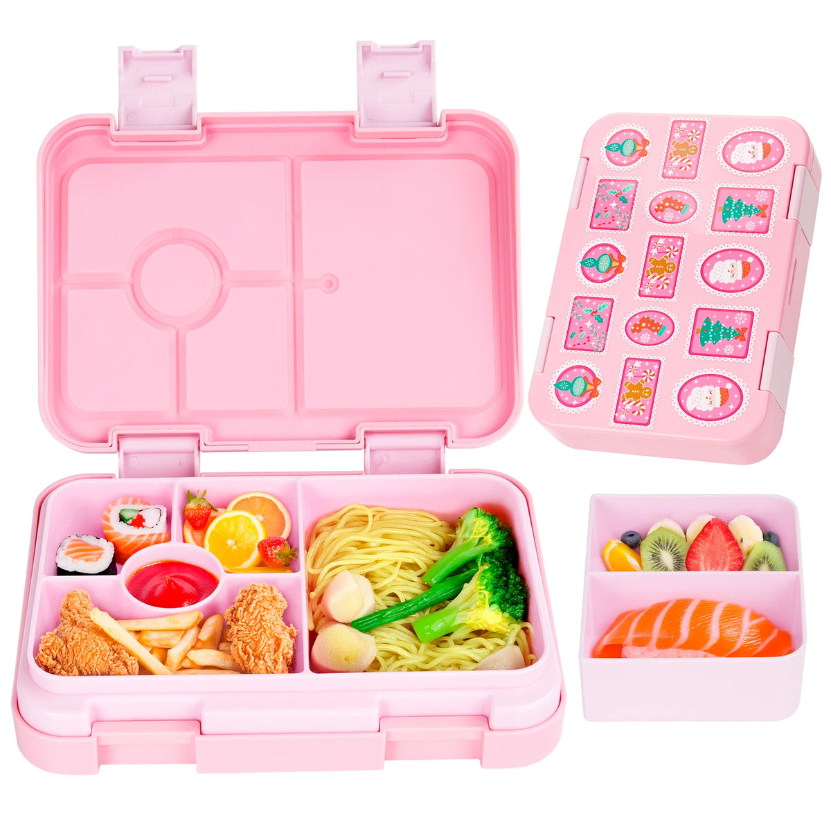 Kids Leak-Proof Microwave-Safe Bento Lunch Box