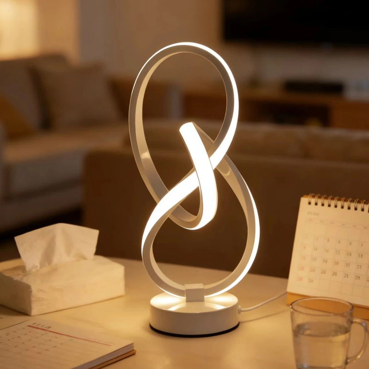 Dimmable Adjustable Brightness USB Three Color LED Desk Lamp Bedroom Living Room Office – photo 3