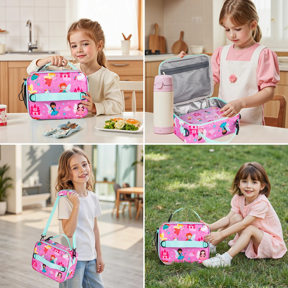 Kids Leak-Proof Microwave-Safe Bento Lunch Box