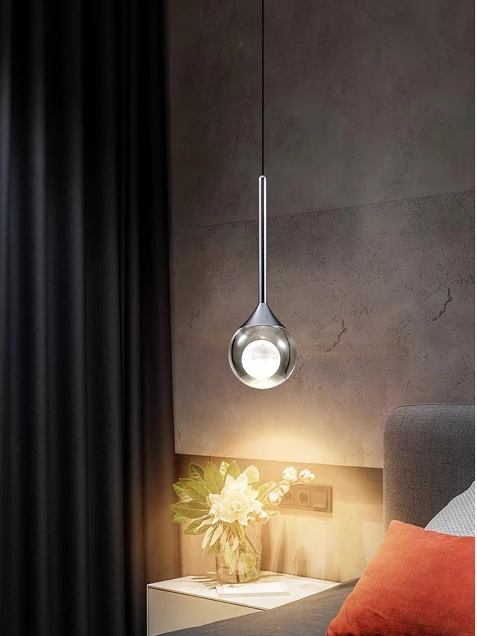 Modern Luxury Creative Tricolor LED Pendant Light for Bar Counter – photo 7